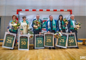 Jubileusz zasłużonych trenerów i wygrana siatkarek Dalinu!