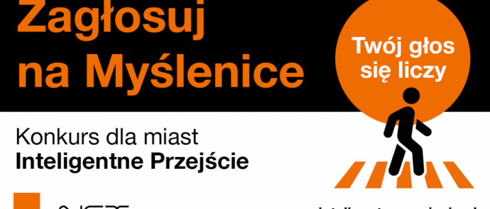 Zagłosuj na inteligentne przejście dla pieszych w Myślenicach