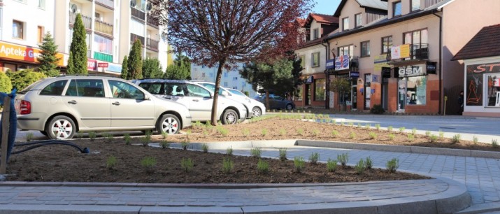 Miejsca parkingowe przy ulicy Bema i Gałczyńskiego