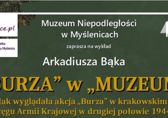 „Burza” w „Muzeum” – zapraszamy na wykład