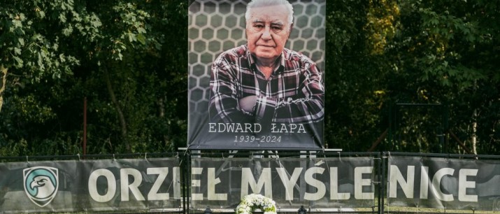 Rada Miejska przyjęła uchwałę o nadaniu nazwy stadionu Orła Myślenice im. Edwarda Łapy 