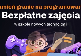 Ruszają warsztaty „clickON – zamień granie na programowanie` 