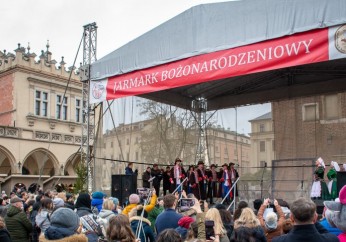 Gmina Myślenice na otwarciu Jarmarku Bożonarodzeniowego w Krakowie!