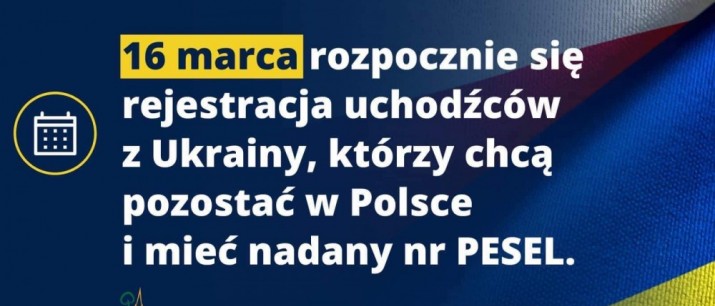 PESEL для українців - od 16 marca w Urzędzie Miasta i Gminy Myślenice