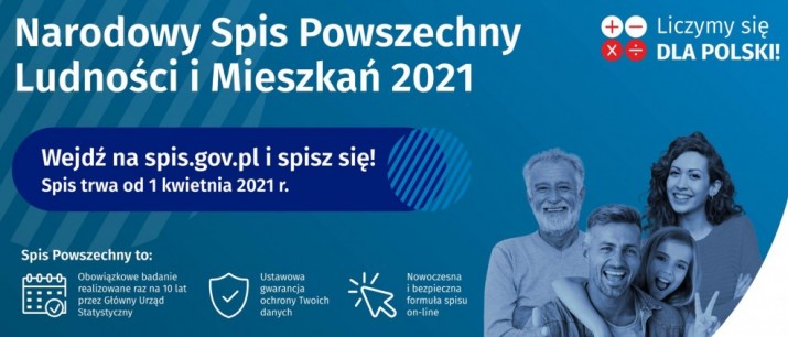 Narodowy Spis Powszechny Ludności i Mieszkań rozpoczął się 1 kwietnia