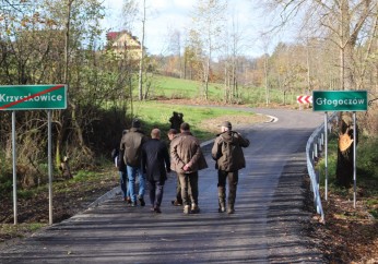 Oddano do użytku drogę `Pod Las` - łączącą Krzyszkowice z Głogoczowem