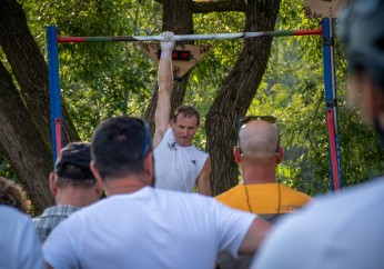 Myślenicki Festiwal Sportu: Józef Panuś pobił rekord Polski w zwisie na drążku