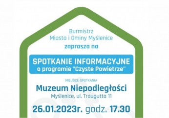 Nowa odsłona programu „Czyste Powietrze” - spotkanie informacyjne, dowiedz się jak uzyskać dofinansowanie